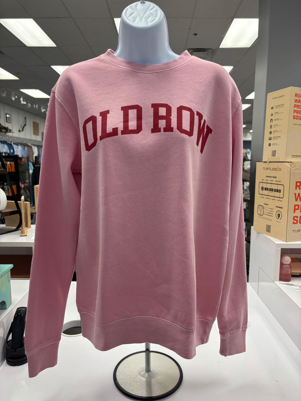 Old Row Pigment Dyed Crewneck Blossom