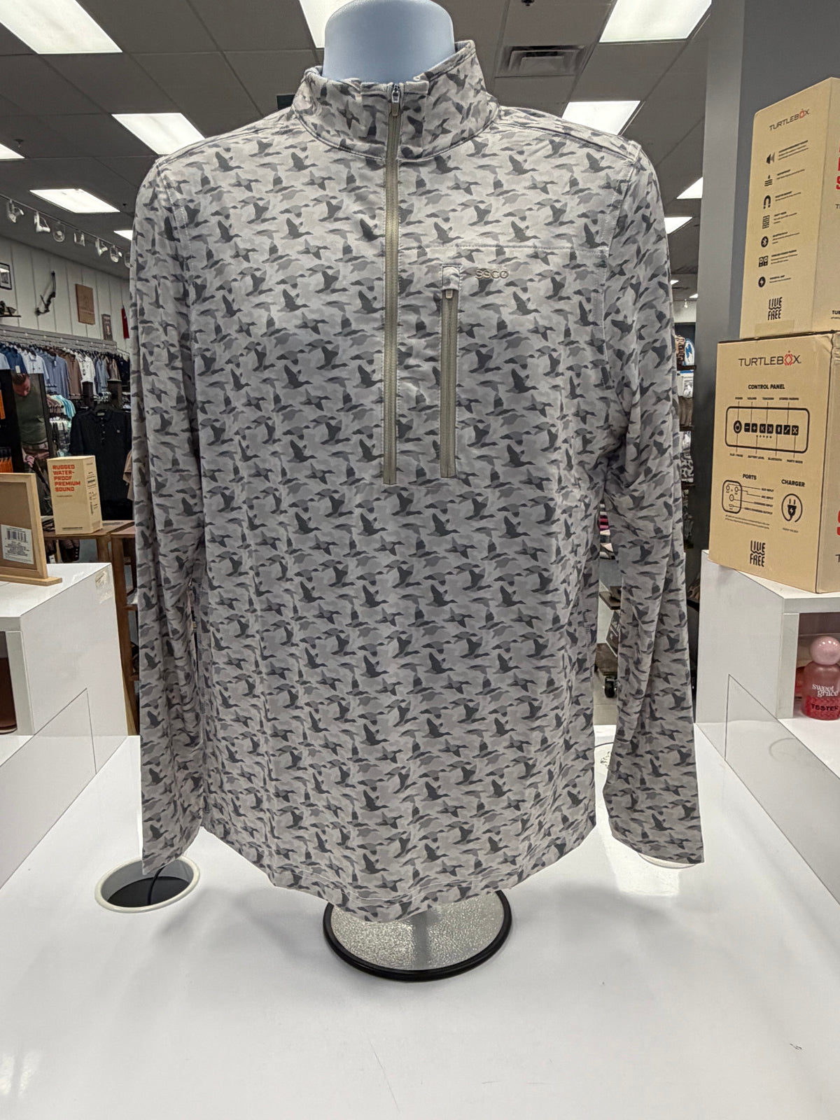 Southern Shirt Co Waypoint Qtr Zip Mirage