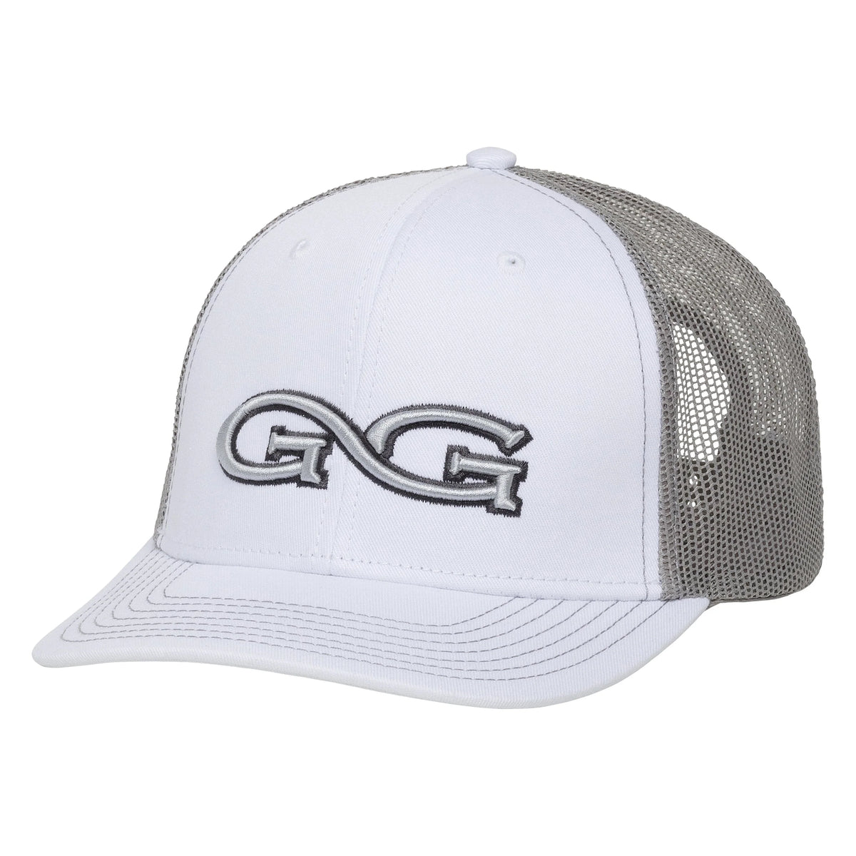 Gameguard White Cap Glacier Meshback Branded