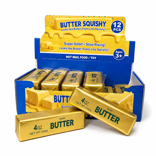 Gold Butter Squishy 1pc
