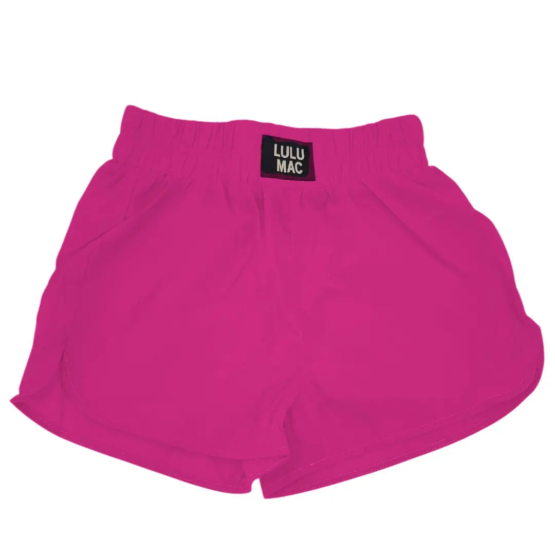 Lulu Mac Hot Pink Shorts Youth