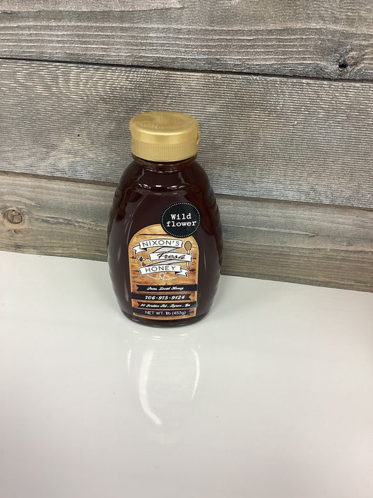1LB Nixons Fresh Honey Wildflower