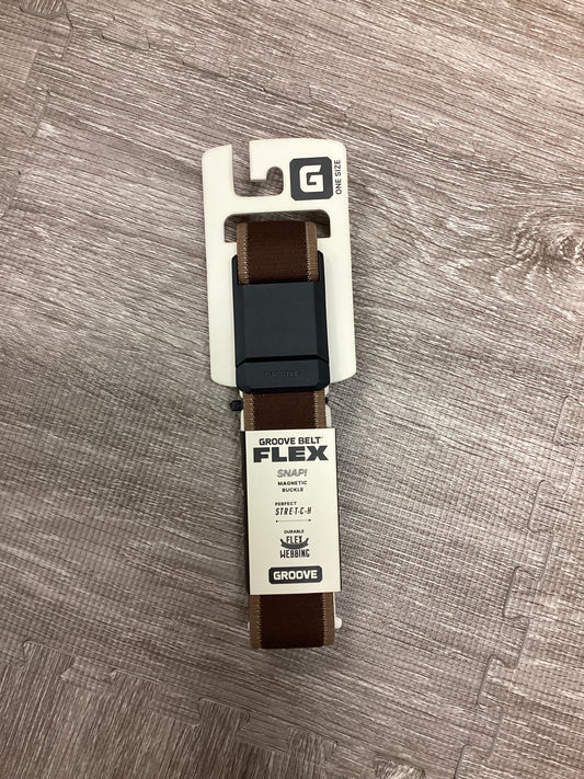 Groove Belt Flex Brown OSFM
