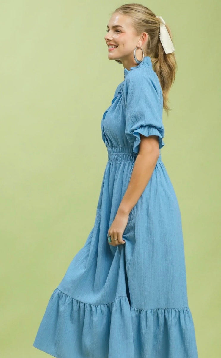Peri Blue Dress by Umgee