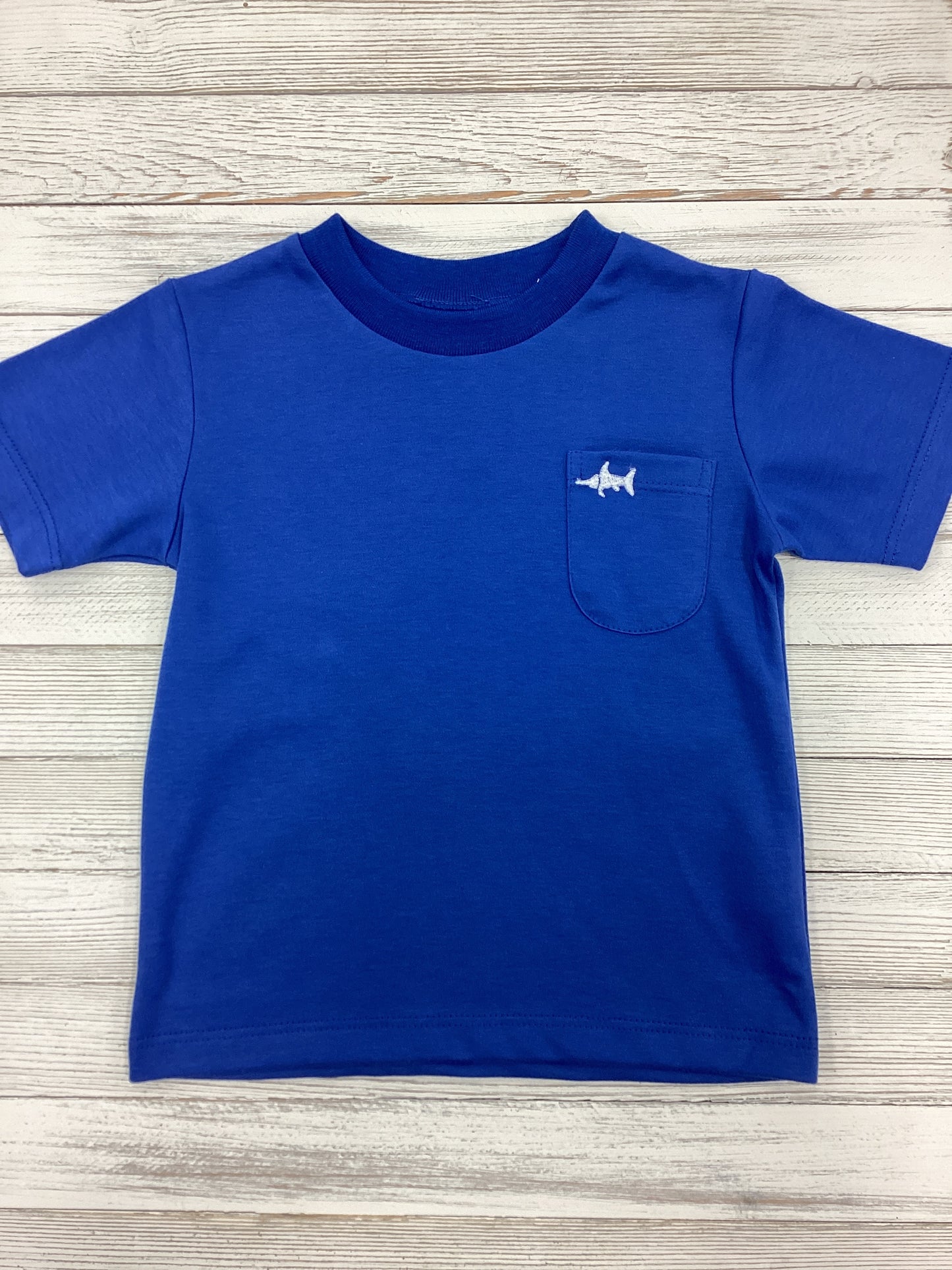 Saltwater Boys Classic Pocket Tee Navy