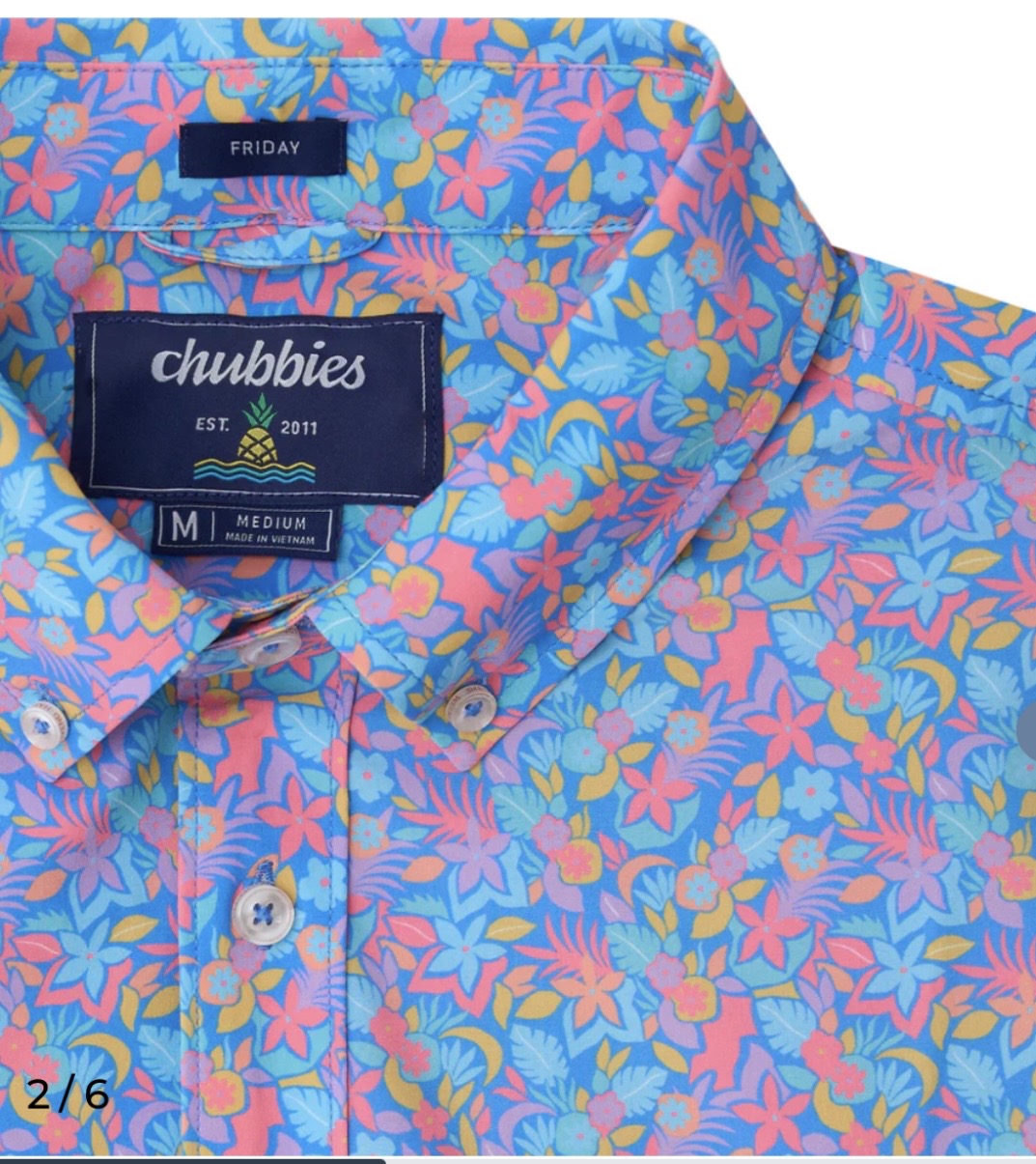 Chubbies The Spade Performance Friday Shirt