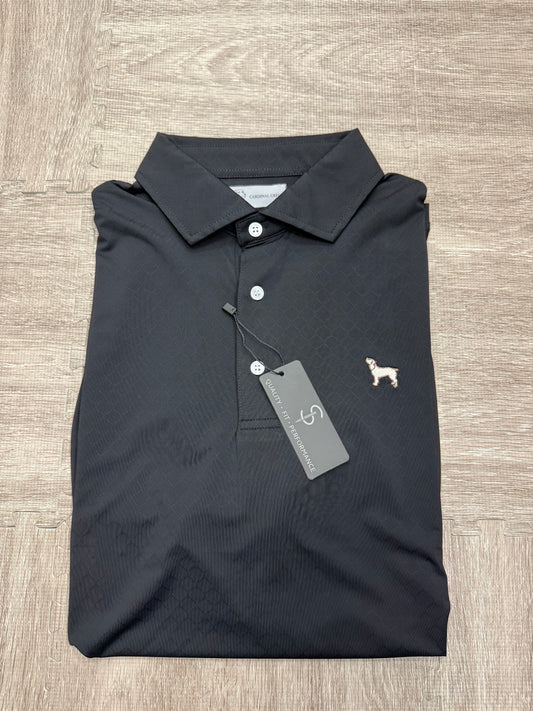Cardinal Creek Black Logo Polo