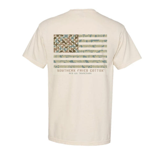 Southern Fried Cotton Old School USA Tee