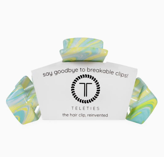 Teleties By The Sea Shore Large Hair Clip