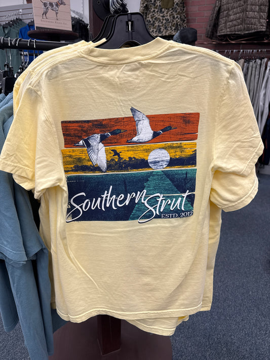 Southern Strut Duck Field Panels Tee