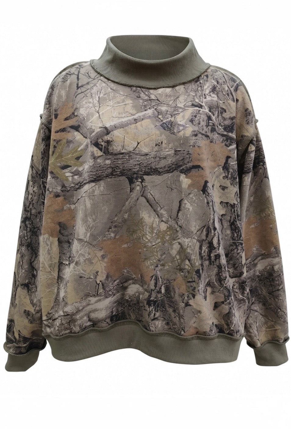 Realtree Camo Mock Neck