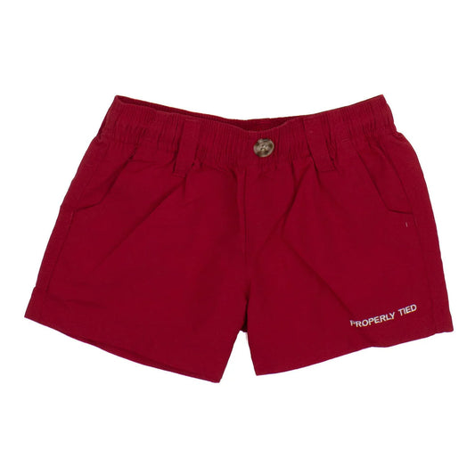 Properly Tied Crimson Mallard Shorts