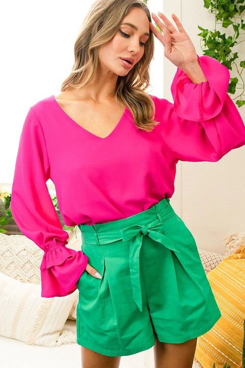 Amazing in Green Shorts by Vine & Love