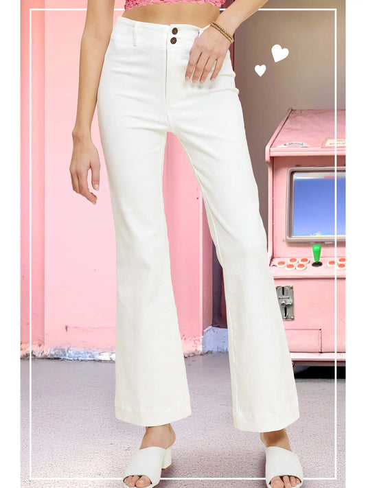 La Miel White Denim Jeans