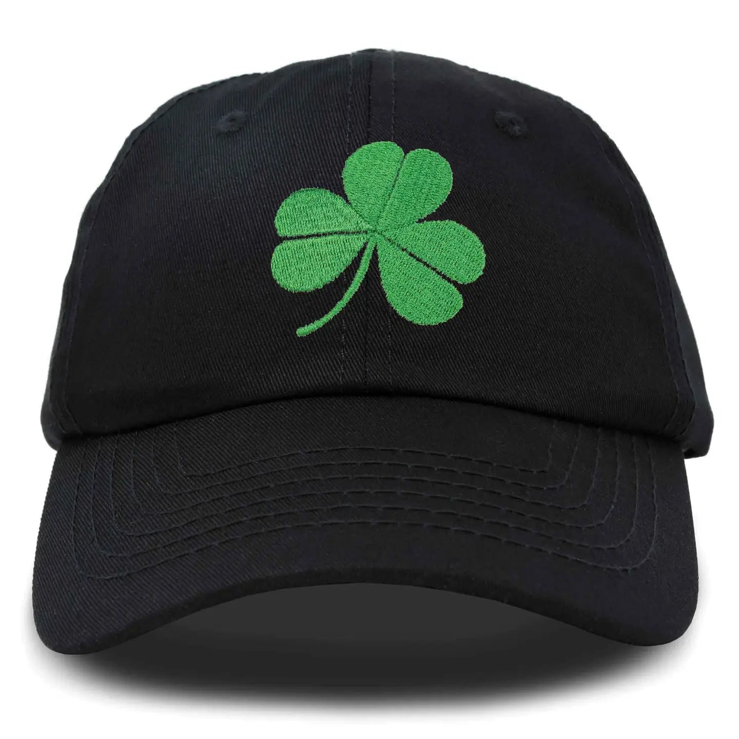 Black Shamrock Hat