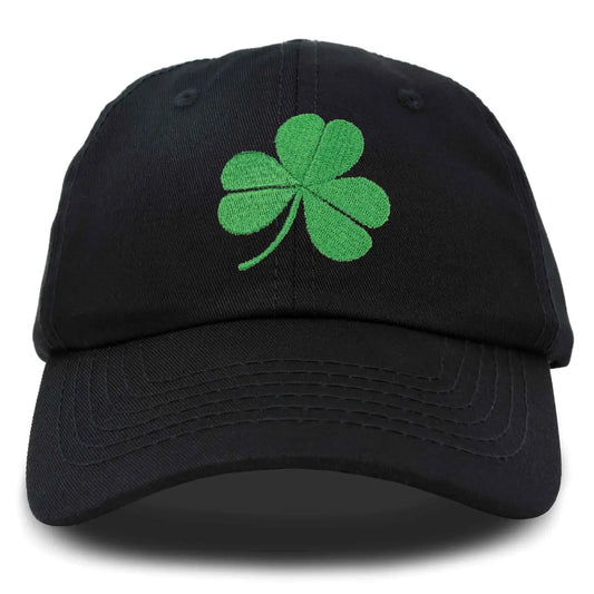 Black Shamrock Hat