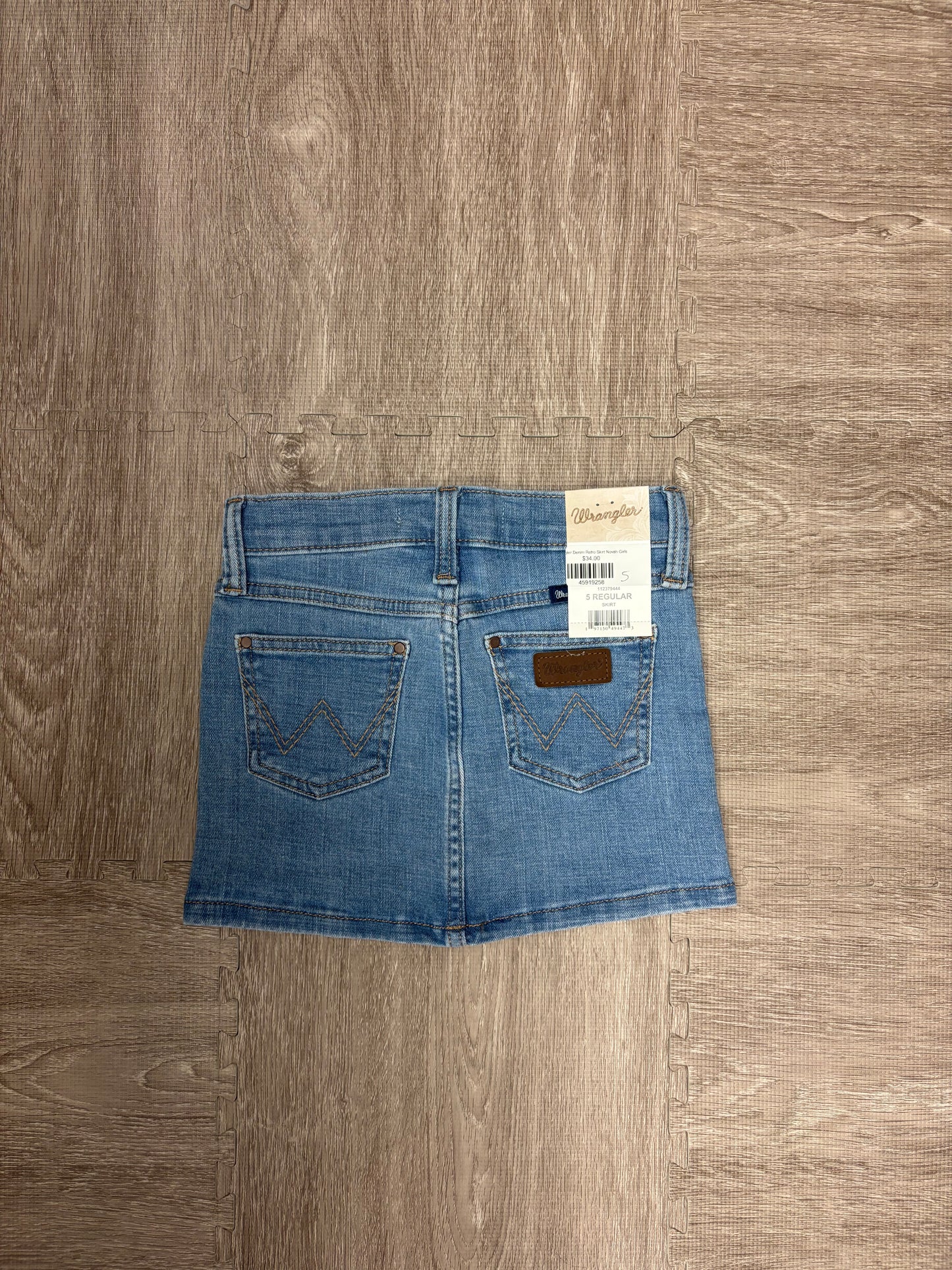 Wrangler Denim Retro Skirt Novah Girls