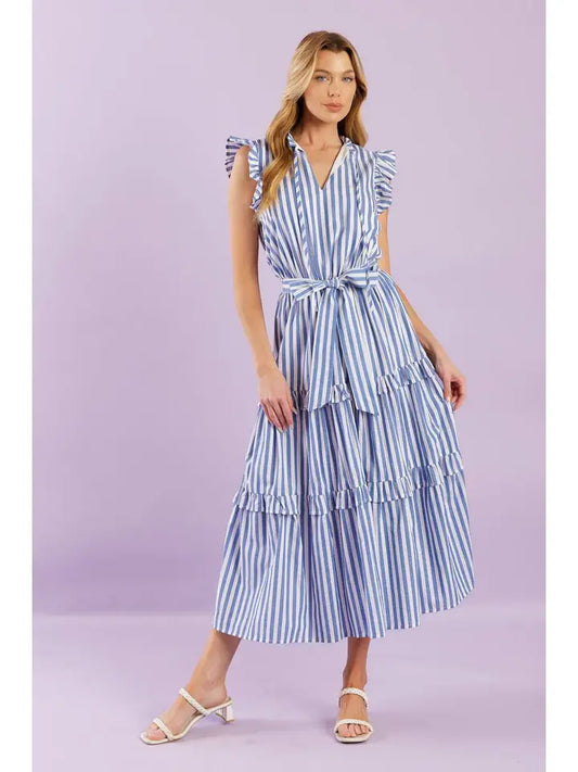Blues and Stripes Dress