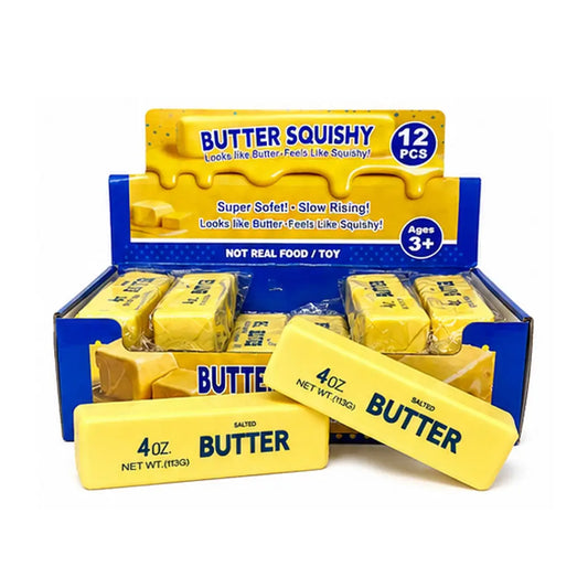 Yellow Butter 4oz Squishy 1pc