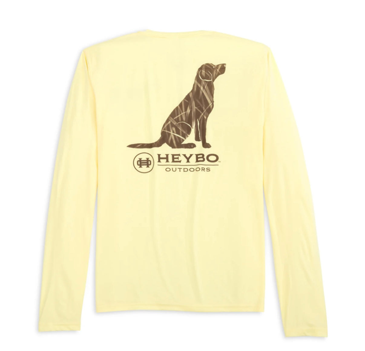 Heybo The Reef Lab Sketch Yellow Performance Tee