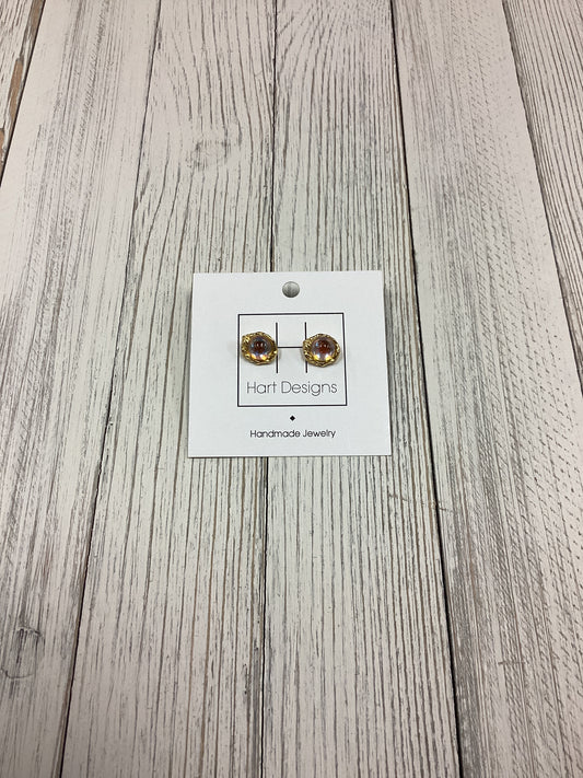 Hart Designs Iridescent Stud Earrings