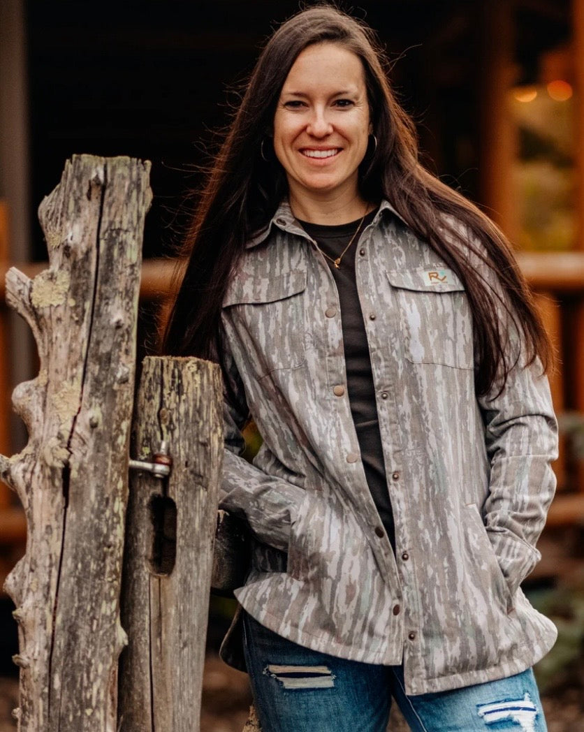 DSG Vintage Camo Shacket Faded Realtree