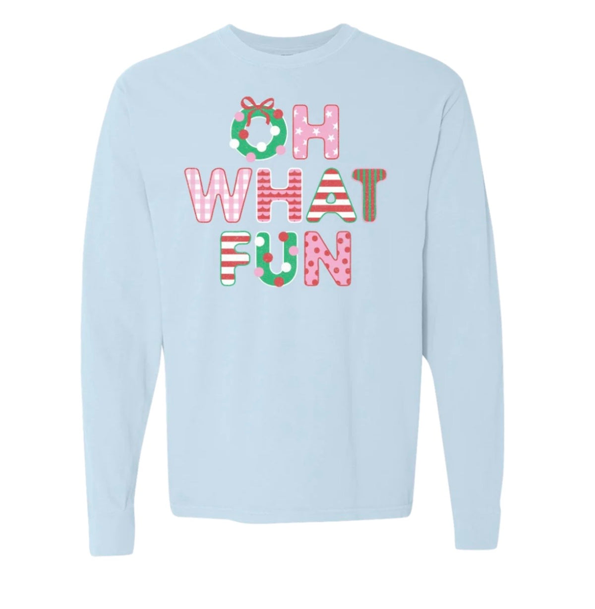 Southern Fried Cotton Oh What Fun LS Tee