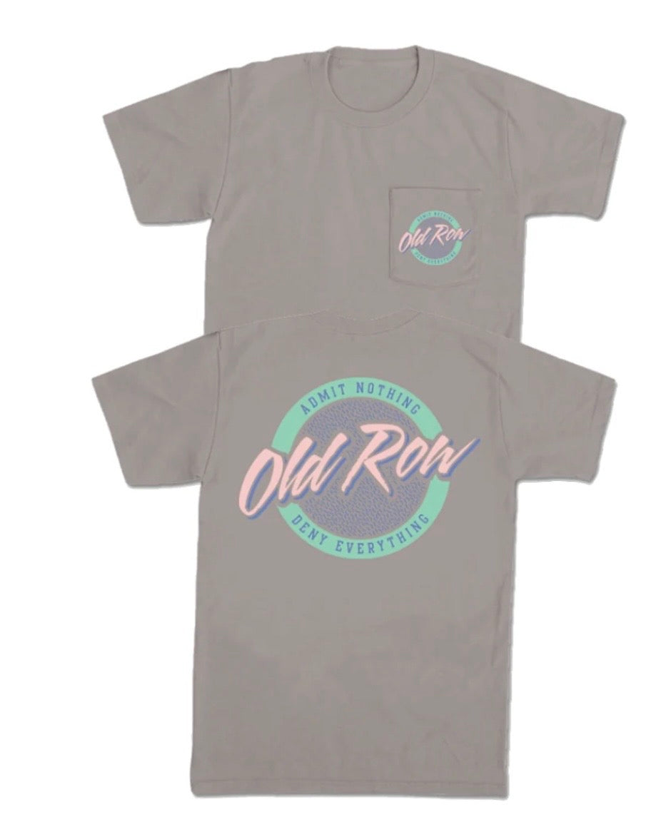 Old Row Circle Logo in Grey