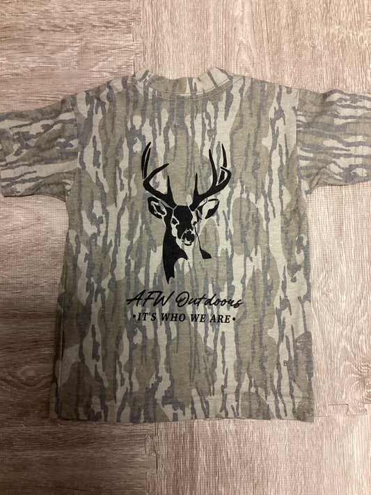 AFW Outdoors Youth Buck Mossy Oak Tee