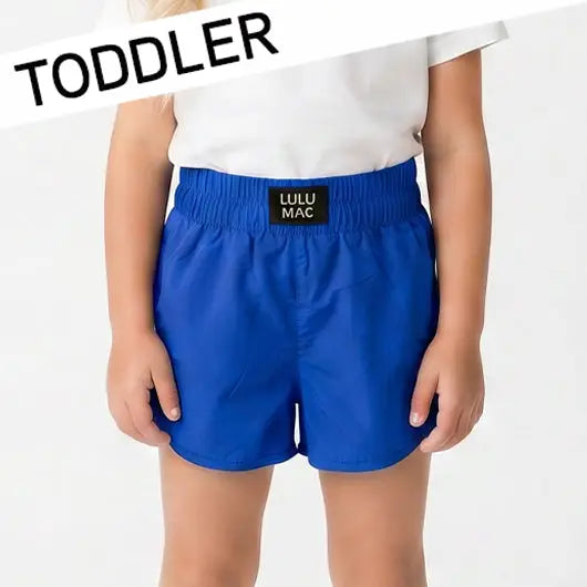 Lulu Mac Royal Blue Toddler Shorts