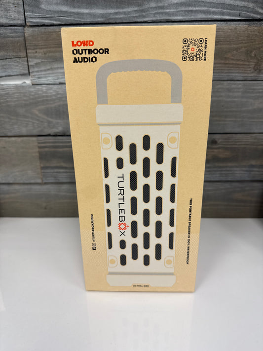Turtlebox Ranger Bluetooth Speaker Ivory