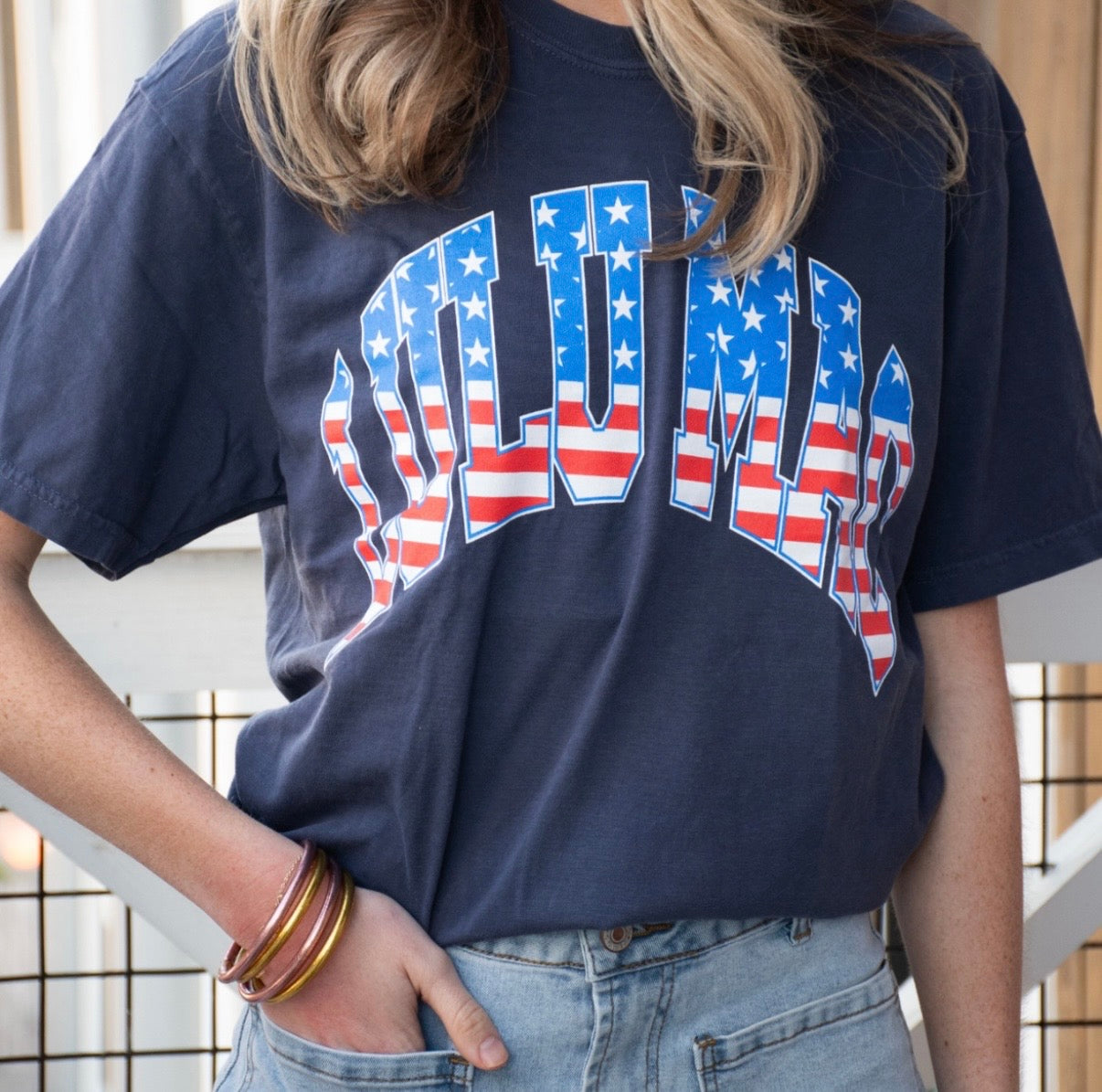 Lulu Mac Stars and Stripes Tee