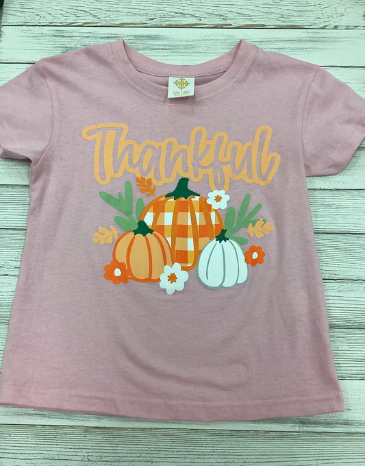 Girl's Jane Marie Thankful Pumpkin Tee