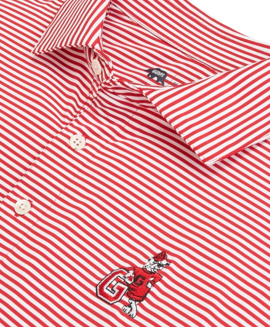 Onward Reserve UGA G Dog Echo Stripe Polo