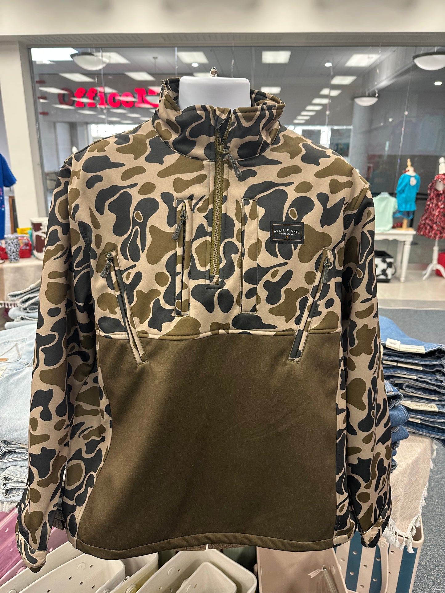 Prairie Oaks The Landing Zone: Traditions Camo Olive