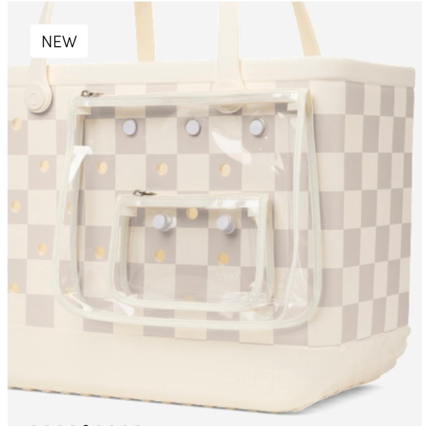Bogg Original Bogg Bag Chk Coconut Mushroom