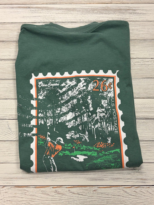 Pine Empire Augusta Stamp T-shirt Artist Drawn