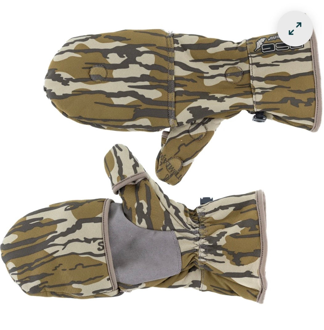 DSG Sherpa Flip Top Mitten MO Bottomland