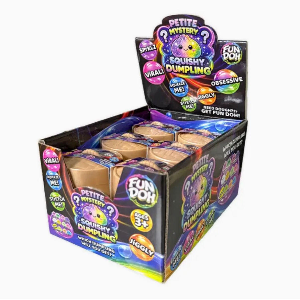 Fun Doh Squishy Mystery Mini Petite 2.5 Dumpling