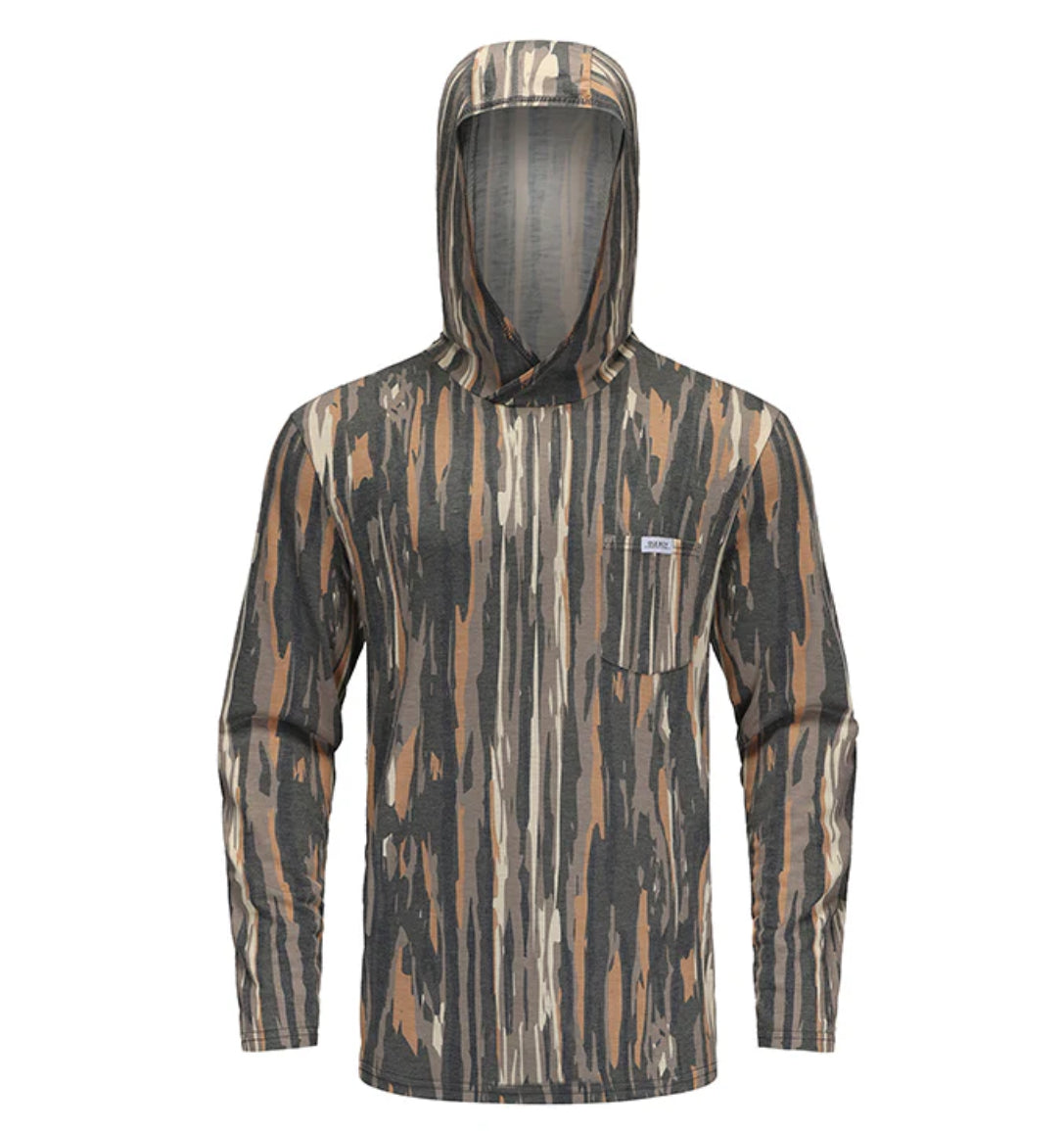 Ole Boy Performance Hooded Tee - Deer Antler Camo