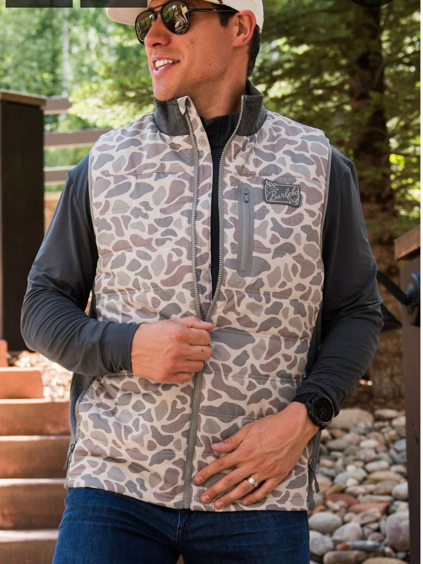 Burlebo Classic Deer Camo Vest