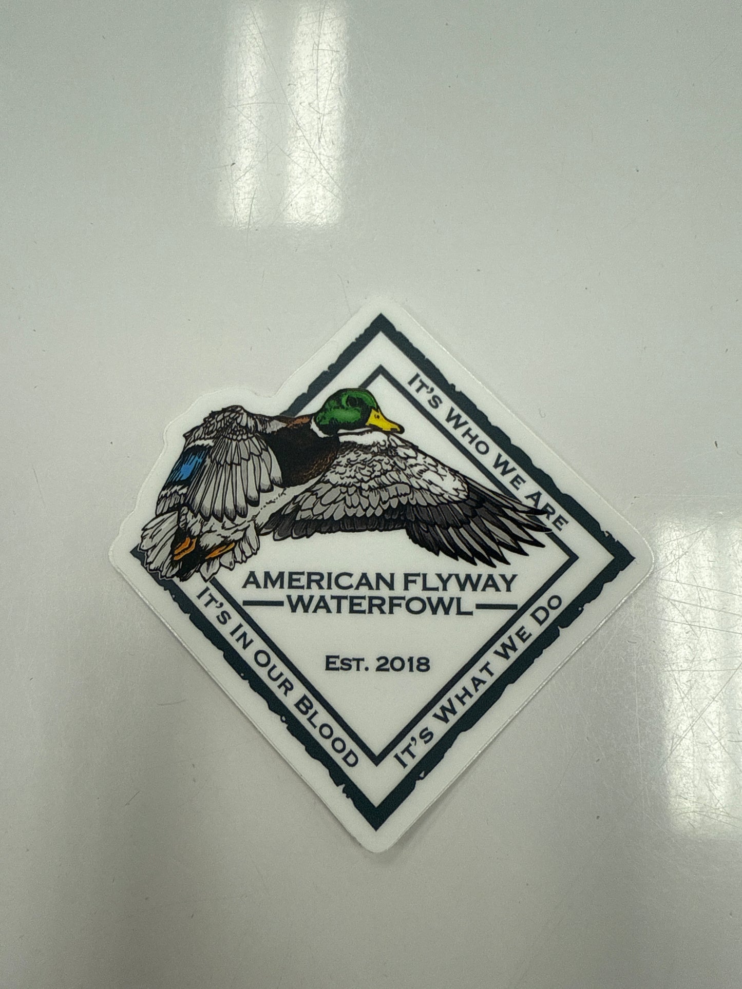 AFW Mallard Decal