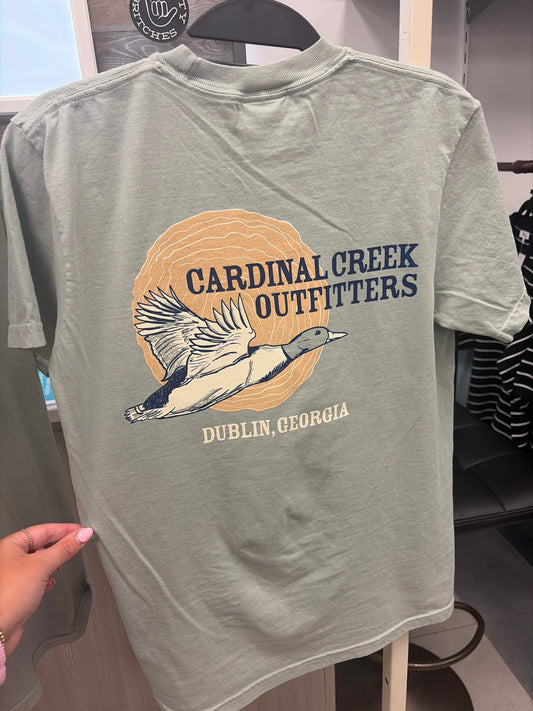 Cardinal Creek Flying Mallard T-shirt