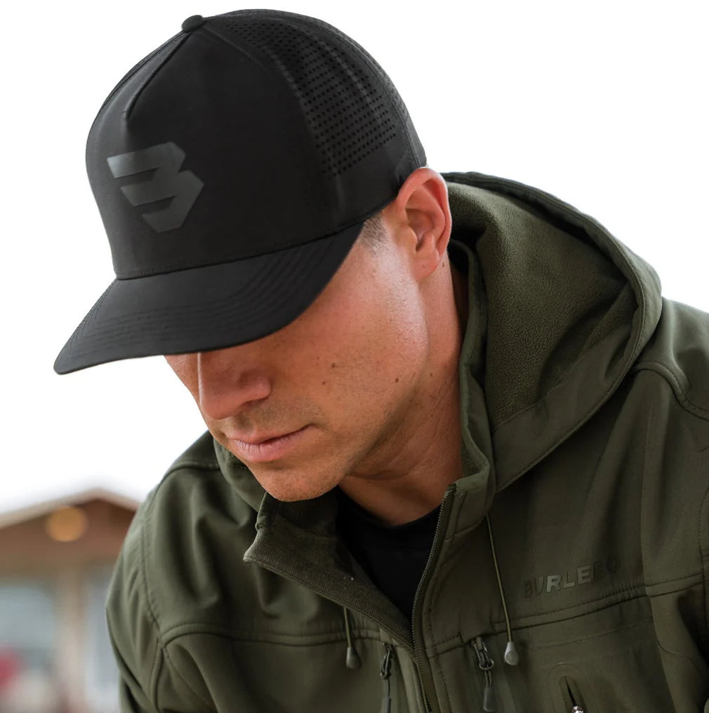 Burlebo Black Flying B Logo Cap