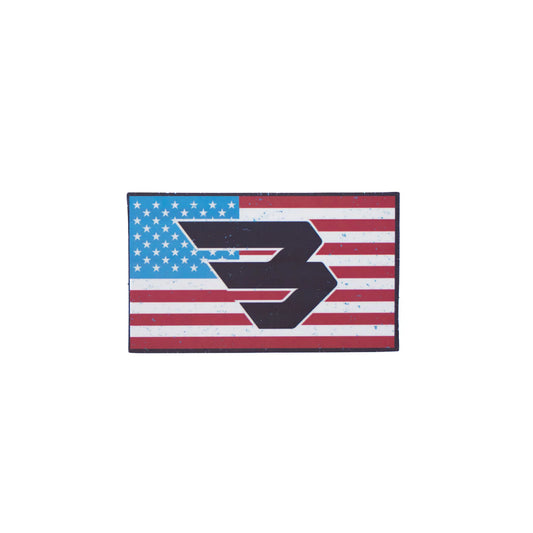 Burlebo Flying B USA Sticker