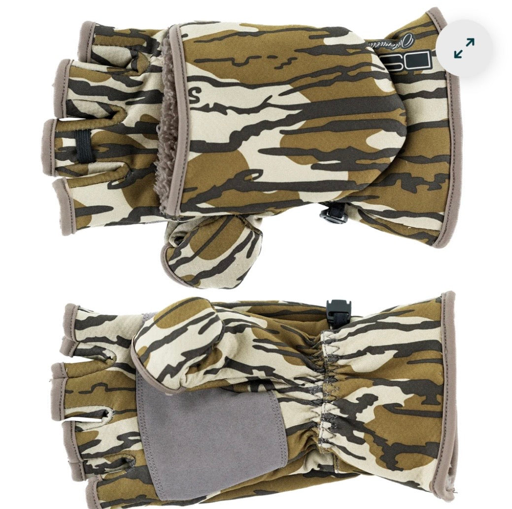 DSG Sherpa Flip Top Mitten MO Bottomland