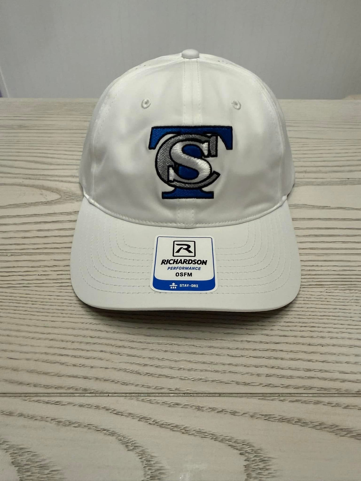 Trinity Performance Hat White w/Logo