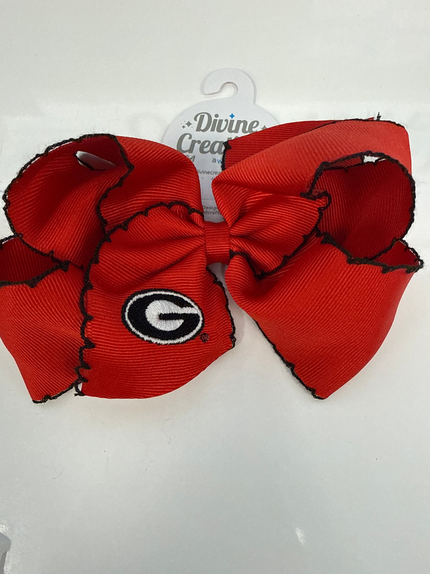 Wee Ones King Georgia Moonstitch Hair Bow