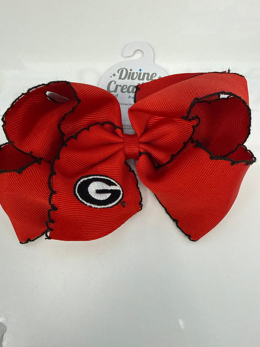 Wee Ones King Georgia Moonstitch Hair Bow