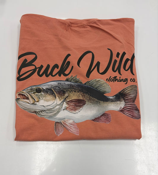 Buck Wild Clothing Co Bass Tee